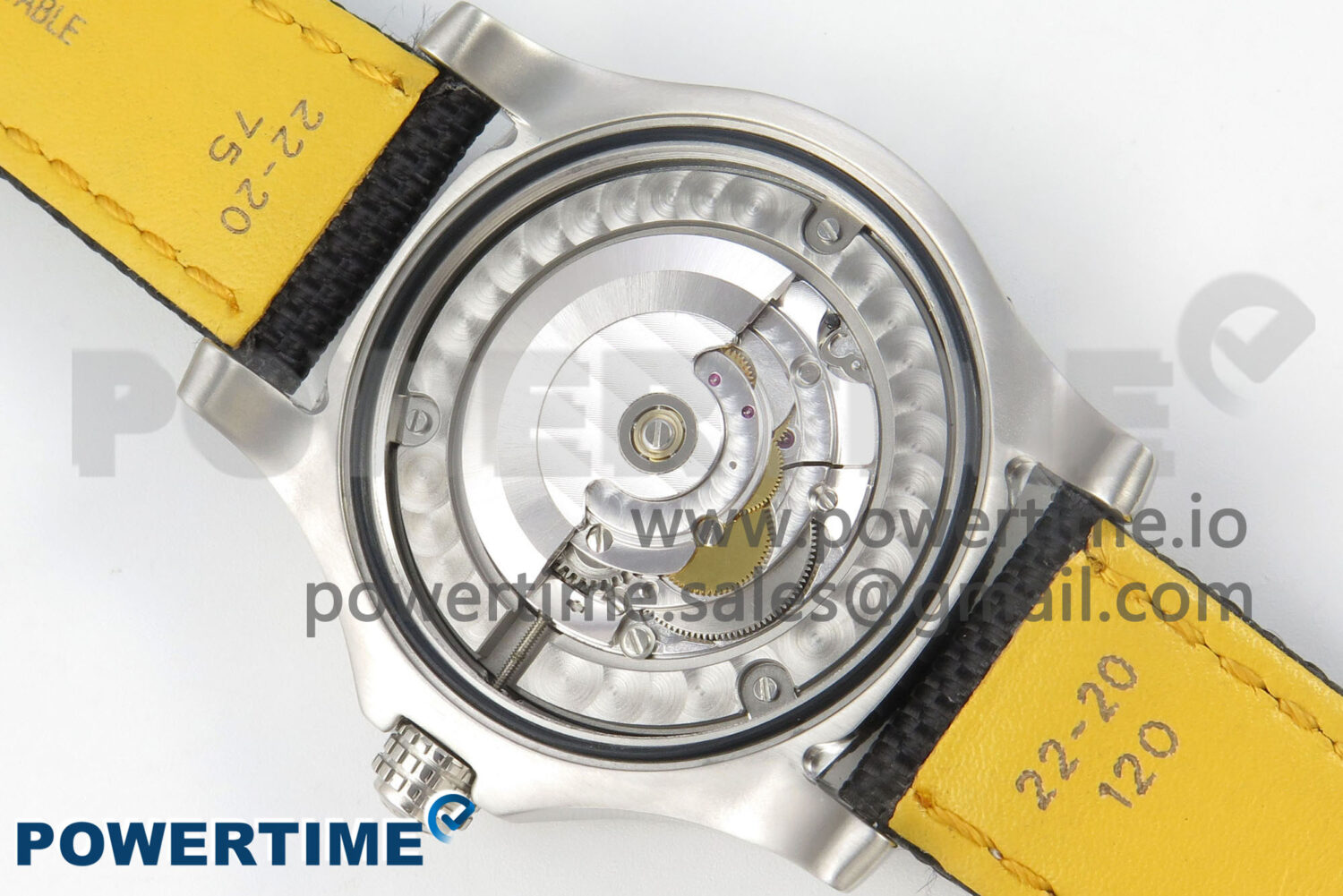 Avenger 43mm TF 1:1 Best Edition Black Dial on Black Nylon Strap A2824 V2 - Image 10
