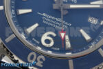 Superocean 46mm SS TF 1:1 Best Edition Blue Dial Blue Bezel on Blue Rubber Strap A2824 V2 - Image 5