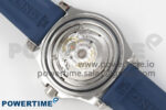 Superocean 46mm SS TF 1:1 Best Edition Blue Dial Blue Bezel on Blue Rubber Strap A2824 V2 - Image 9