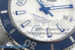 Superocean 46mm SS TF 1:1 Best Edition White Dial Blue Bezel on Blue Rubber Strap A2824 V2 - Image 5