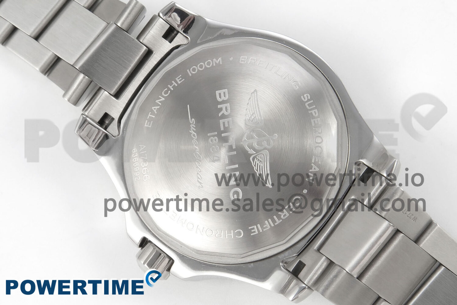 Superocean 44mm SS TF 1:1 Best Edition Yellow Dial Black Bezel on SS Bracelet A2824 V2 - Image 8