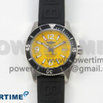 Avenger 43mm TF 1:1 Best Edition Yellow Dial on Black Nylon Strap A2824 V2