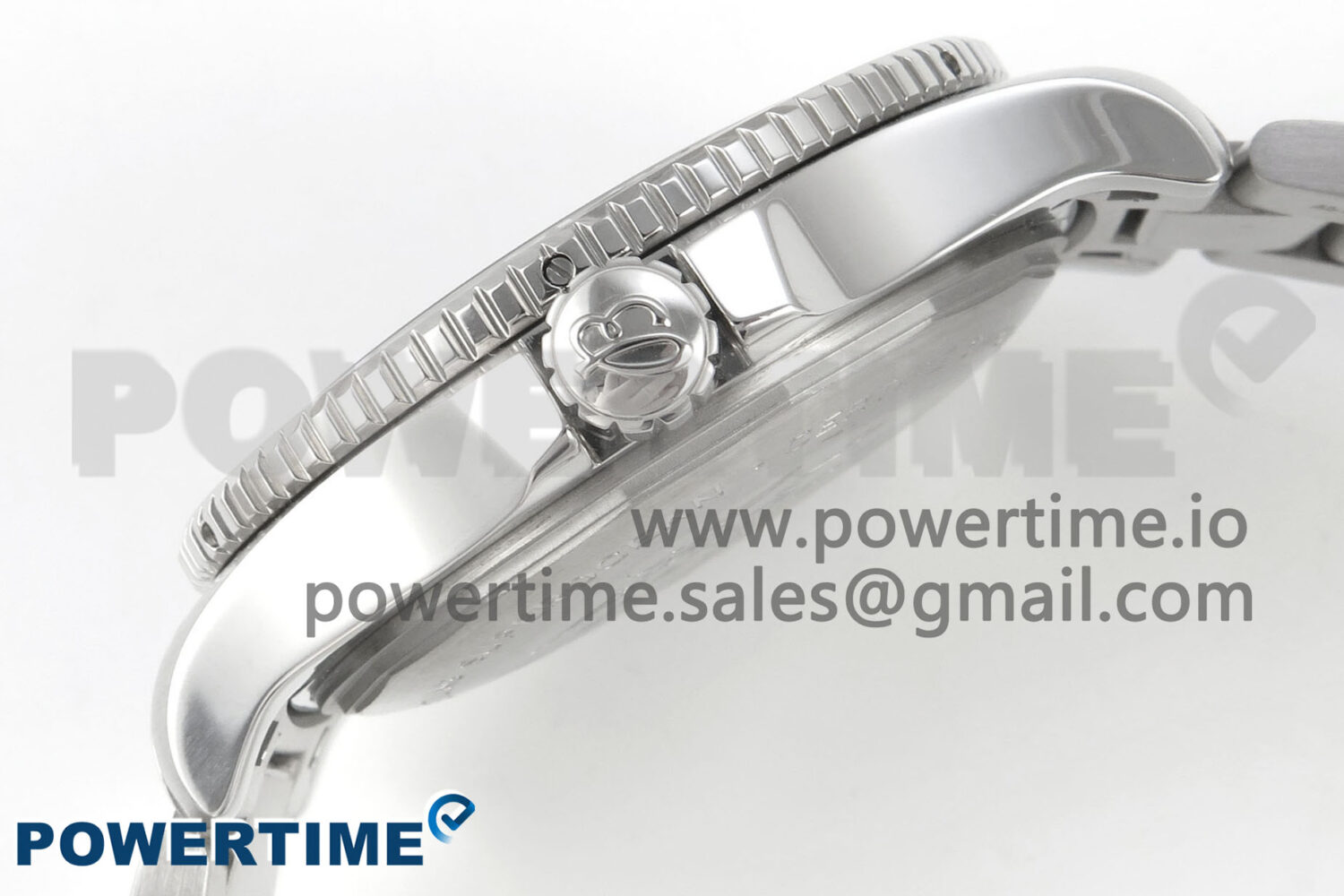 Superocean 44mm SS TF 1:1 Best Edition Yellow Dial Black Bezel on SS Bracelet A2824 V2 - Image 6