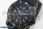 Superocean 46mm TF 1:1 Best Edition Black Dial Black Bezel on Black Rubber Strap A2824 V2 - Image 3
