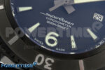 Superocean 46mm TF 1:1 Best Edition Black Dial Black Bezel on Black Rubber Strap A2824 V2 - Image 5