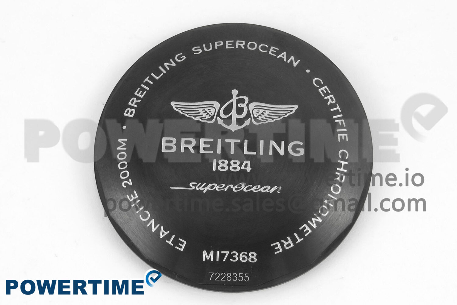 Superocean 46mm TF 1:1 Best Edition Black Dial Black Bezel on Black Rubber Strap A2824 V2 - Image 12