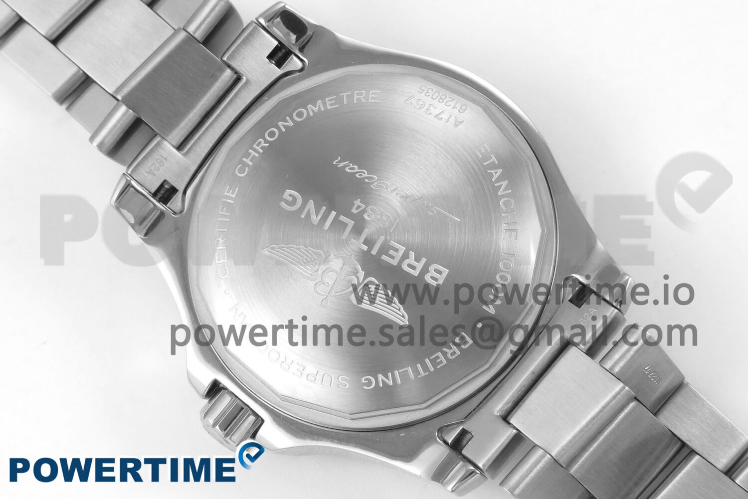 Superocean 44mm SS TF 1:1 Best Edition Blue/White Dial Blue Bezel on SS Bracelet A2824 V2 - Image 8