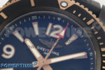 Superocean 46mm TF RG 1:1 Best Edition Black/RG Dial Black Bezel on Black Rubber Strap A2824 V2 - Image 4
