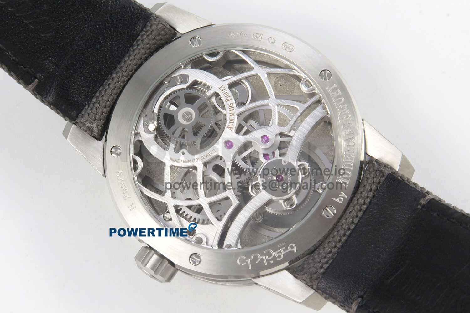 Code 11.59 Tourbillon SS APPF Best Edition Meteorite Dial on Gray Nylon Strap - Image 6