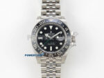 GMT-Master II 126710 GRNR Black/Gray Ceramic 904L Steel VSF 1:1 Best Edition on Jubilee Strap DD3285 V3