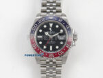 GMT-Master II 126710 BLRO 904L SS VSF 1:1 Best Edition Black Dial On Jubilee Bracelet DD3285 CHS V3