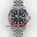 GMT-Master II 126710 BLRO 904L SS VSF 1:1 Best Edition Black Dial On Jubilee Bracelet DD3285 CHS V3