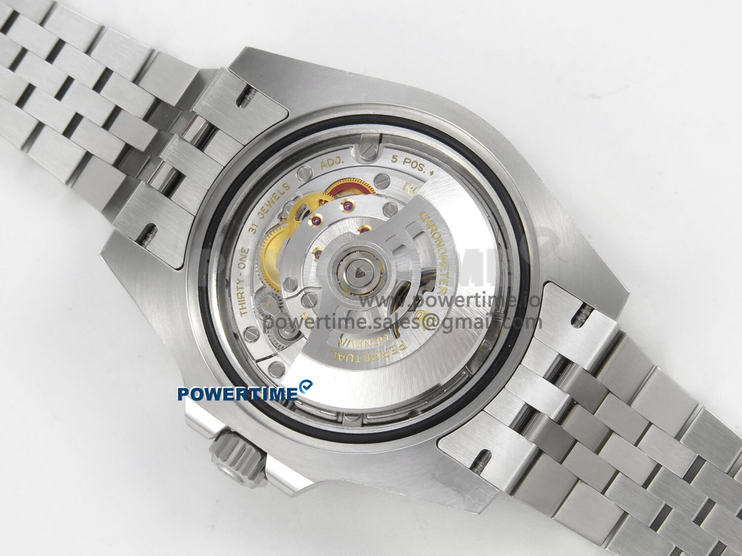 GMT-Master II 126710 GRNR Black/Gray Ceramic 904L Steel VSF 1:1 Best Edition on Jubilee Strap DD3285 V3 - Image 10