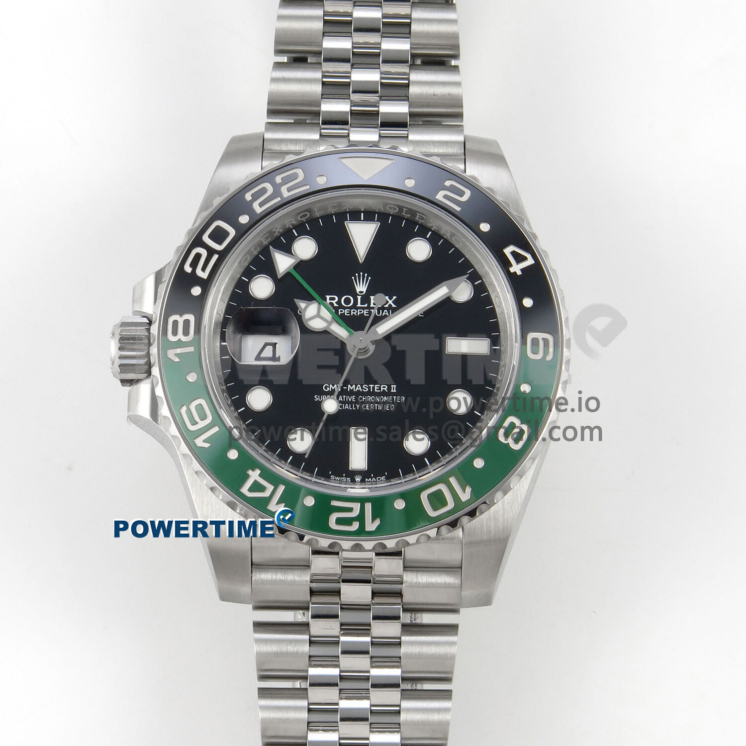GMT-Master II 126720 VTNR 904L Steel V3 VSF 1:1 Best Edition Black Dial On Jubilee Bracelet DD3285 CHS
