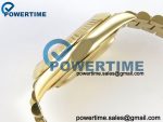 Day Date 40 YG 228238 RCF 1:1 Best Edition Black Stick Dial on President Bracelet VR3255 (211g) - Image 6
