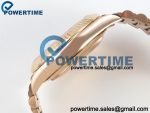 Day Date 40 RG RCF 1:1 Best Edition Brown Crystal Dial on President Bracelet VR3255(210g) - Image 7