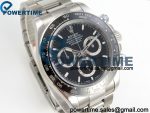 Daytona 126500 UFO 1:1 Best Edition 904L Steel Black Dial on SS Bracelet UF4131 (Free Sprung) - Image 2