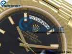 Day Date 40 YG 228238 RCF 1:1 Best Edition Black Stick Dial on President Bracelet VR3255 (211g) - Image 4