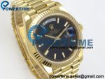 Day Date 40 YG 228238 RCF 1:1 Best Edition Black Stick Dial on President Bracelet VR3255 (211g) - Image 2