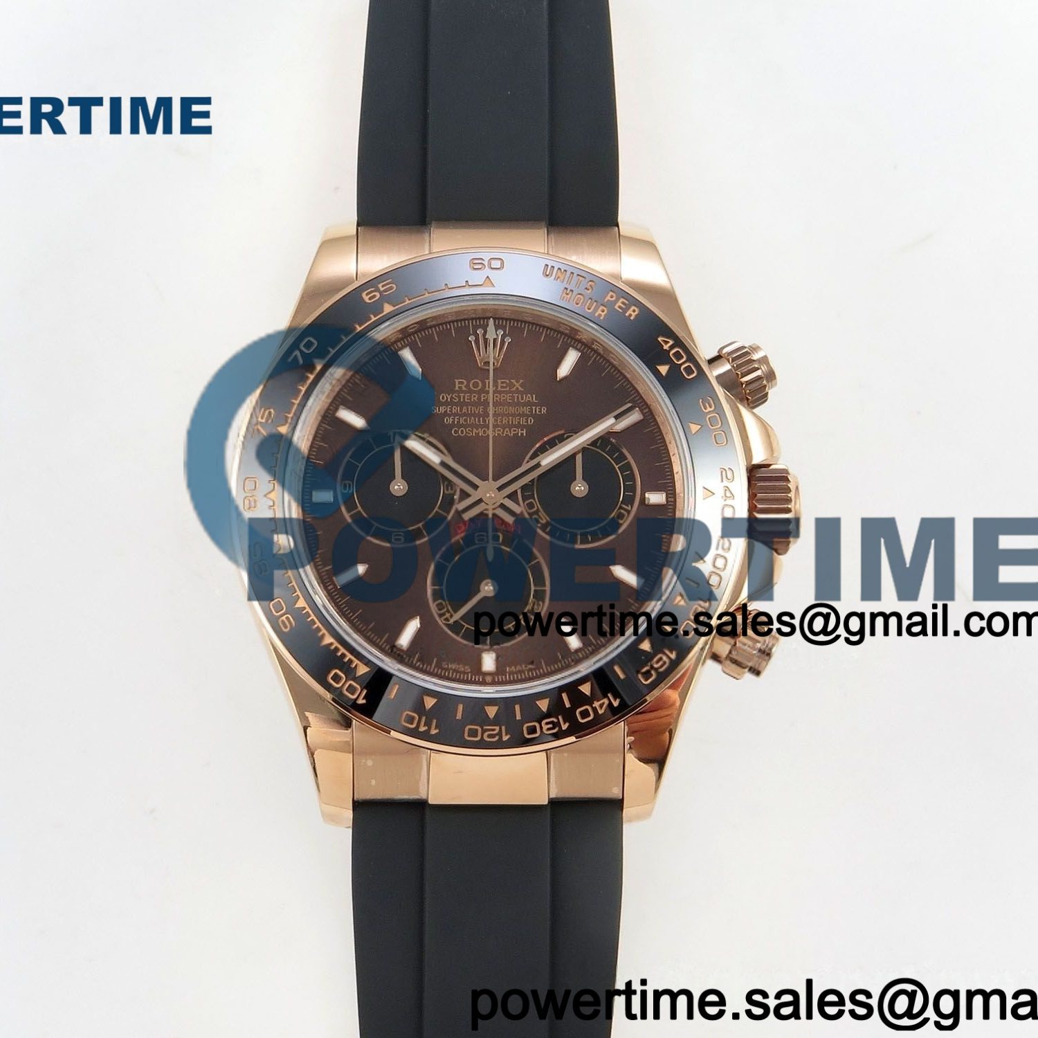 Daytona 126515 UFO 1:1 Best Edition Chocolate Dial on Oysterflex Strap UF4131