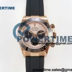 Daytona 126515 UFO 1:1 Best Edition RG/Black Dial on Oysterflex Strap UF4131