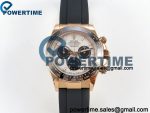 Daytona 126515 UFO 1:1 Best Edition Meteorite Stick Dial on Oysterflex Strap UF4131