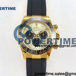 Daytona 126518 UFO 1:1 Best Edition YG/Black Stick Dial on Oysterflex Strap UF4131
