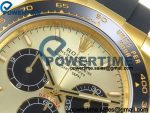 Daytona 126518 UFO 1:1 Best Edition YG/Black Stick Dial on Oysterflex Strap UF4131 - Image 3