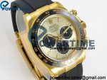 Daytona 126518 UFO 1:1 Best Edition YG/Black Stick Dial on Oysterflex Strap UF4131 - Image 5