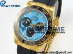 Daytona 126518 UFO 1:1 Best Edition Tiffany Turquoise Blue Dial on Oysterflex Strap UF4131 - Image 3