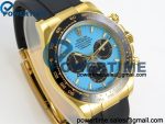 Daytona 126518 UFO 1:1 Best Edition Tiffany Turquoise Blue Dial on Oysterflex Strap UF4131 - Image 2