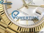 Day Date 40 YG 228238 RCF 1:1 Best Edition White Roman Dial on President Bracelet VR3255 (210g) - Image 6