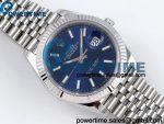 DateJust 41 126334 904L SS VSF 1:1 Best Edition V2 Blue Dial on Jubilee Bracelet VS3235 (133g) - Image 2