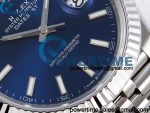 DateJust 41 126334 904L SS VSF 1:1 Best Edition V2 Blue Dial on Jubilee Bracelet VS3235 (133g) - Image 5