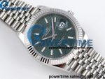 DateJust 41 126334 904L SS VSF 1:1 Best Edition V2 Green Textured Dial on Jubilee Bracelet VS3235 (133g) - Image 2