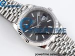 DateJust 41 126334 904L SS VSF 1:1 Best Edition V2 Gray Dial on Jubilee Bracelet VS3235 (133g) - Image 2