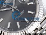 DateJust 41 126334 904L SS VSF 1:1 Best Edition V2 Gray Dial on Jubilee Bracelet VS3235 (133g) - Image 5