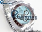 Daytona 126506 UFO 1:1 Best Edition Ice Blue Stick Dial on Braclet UF4131 (Free Sprung) - Image 5