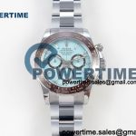 Daytona 126506 UFO 1:1 Best Edition Ice Blue Crystal Dial on Braclet UF4131 (Free Sprung)