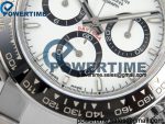 Daytona 126500 UFO 1:1 Best Edition 904L Steel White Dial on SS Bracelet UF4131 (Free Sprung) - Image 5
