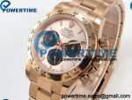 Daytona 126505 QF 1:1 Best Edition RG/Black Dial on RG Bracelet JH4131 (Free Sprung) V18 Weighted 213g - Image 3