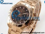 Daytona 126505 QF 1:1 Best Edition Brown Dial on RG Bracelet JH4131 (Free Sprung) V18 Weighted 213g - Image 2