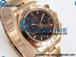 Daytona 126505 QF 1:1 Best Edition Brown Dial on RG Bracelet JH4131 (Free Sprung) V18 Weighted 213g - Image 5