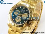 Daytona 126508 QF 1:1 Best Edition Green/YG Dial on YG Bracelet JH4131 (Free Sprung) V18 Weighted 213g - Image 3