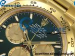 Daytona 126508 QF 1:1 Best Edition Green/YG Dial on YG Bracelet JH4131 (Free Sprung) V18 Weighted 213g - Image 4