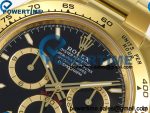 Daytona 126508 QF 1:1 Best Edition Black Dial on YG Bracelet JH4131 (Free Sprung) V18 Weighted 213g - Image 4
