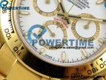 Daytona 126508 QF 1:1 Best Edition White Dial on YG Bracelet JH4131 (Free Sprung) V18 Weighted 213g - Image 5