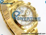 Daytona 126508 QF 1:1 Best Edition White Dial on YG Bracelet JH4131 (Free Sprung) V18 Weighted 213g - Image 2