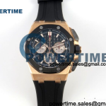 Royal Oak Offshore 43mm 26420SO RG APSF 1:1 Best Edition Black Dial On Black Rubber Strap SA4401 Super Clone