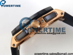 Royal Oak Offshore 43mm 26420SO RG APSF 1:1 Best Edition Black Dial On Black Rubber Strap SA4401 Super Clone - Image 7
